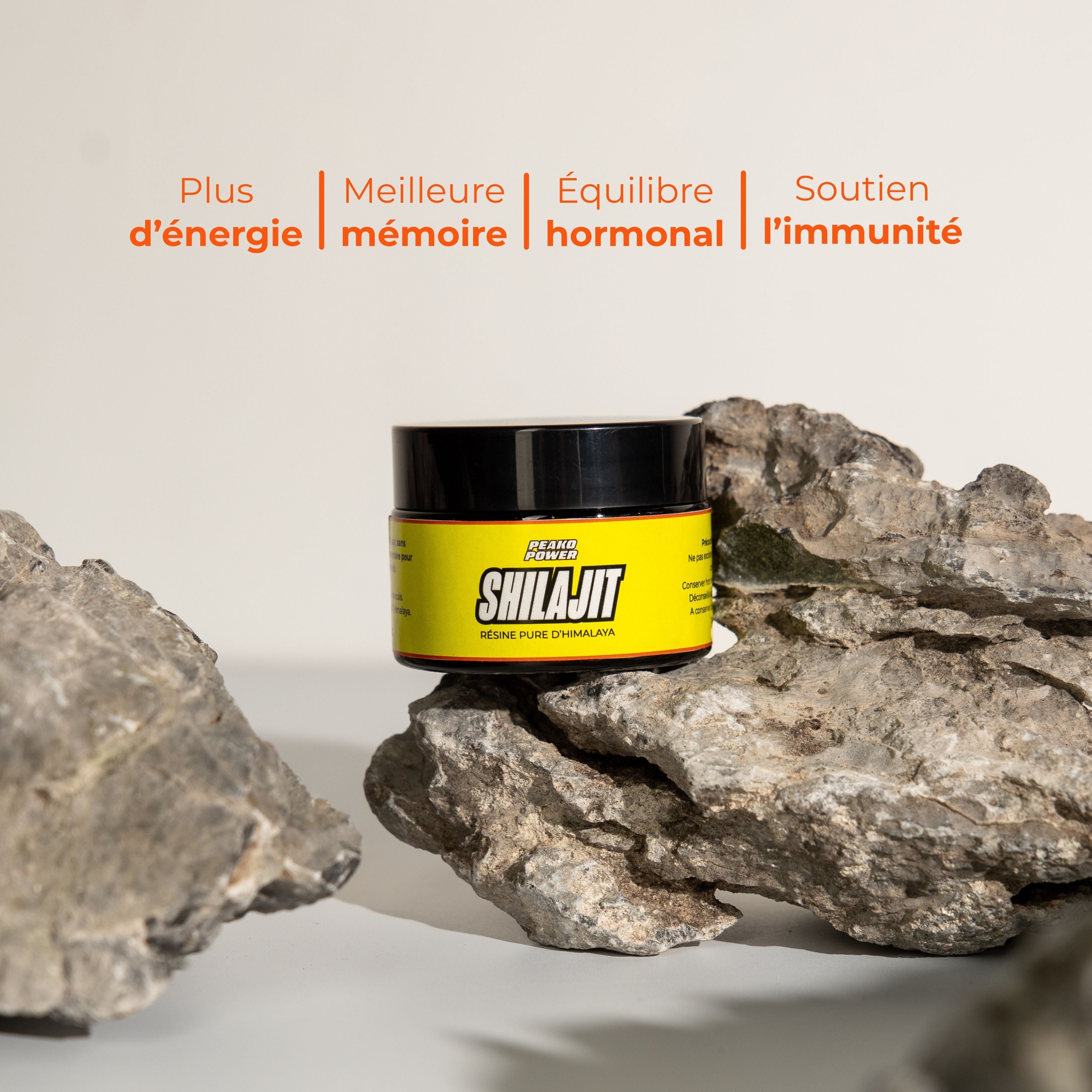 Résine de Shilajit Peako Power